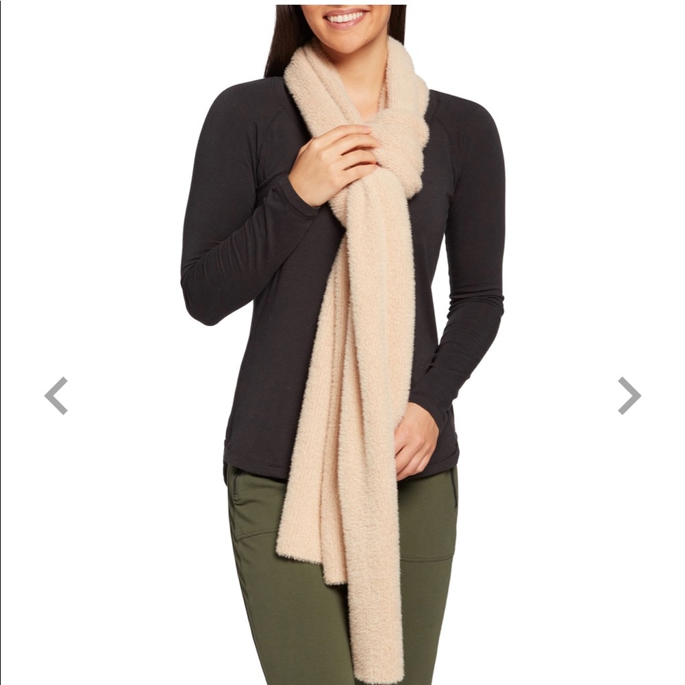 CALIA Women's Plush Ribbed Scarf